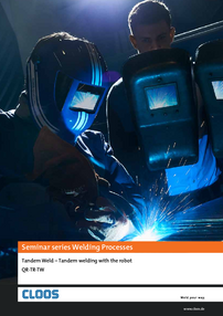 Tandem Welding – Tandem welding with the robot